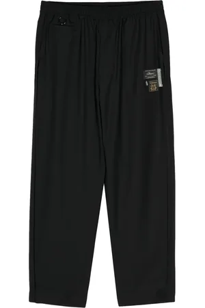 UNDERCOVER Logo-appliqu?? straight trousers