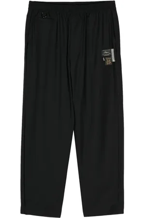 UNDERCOVER Logo-appliqué straight trousers