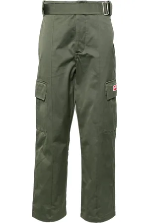 Kenzo Army mid-rise cargo trousers