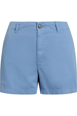 Polo Ralph Lauren Pony-embroidered towelling mini shorts - Blue