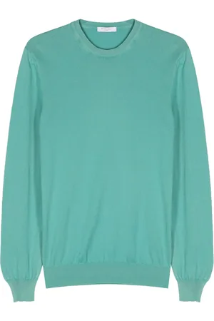 Boglioli Fine-knit cotton jumper