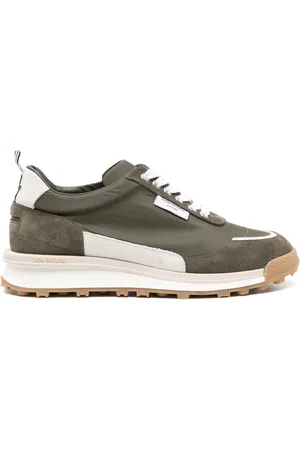 Thom Browne Alumni suede sneakers