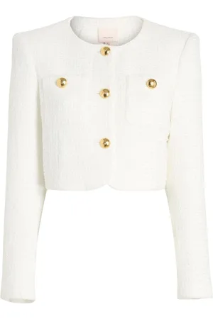 Cinq A Sept Auden cropped tweed jacket