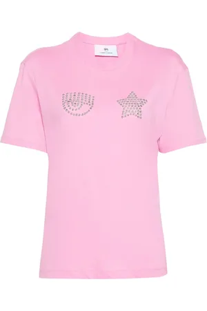 Chiara Ferragni Stud-embellished T-shirt