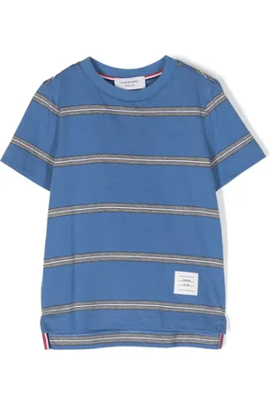 Thom Browne Striped cotton T-shirt