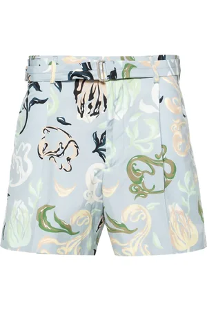 Lanvin Abstract-print bermuda shorts