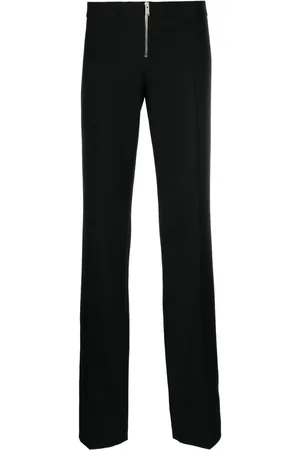Stella McCartney Low-rise wool slim trousers