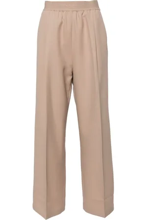 Stockholm Surfboard Club Pressed-crease straight trousers