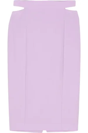 Patrizia Pepe Cut-out midi skirt