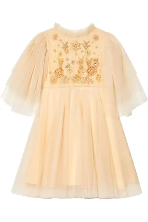 Tutu Du Monde Gilded Floral tulle dress