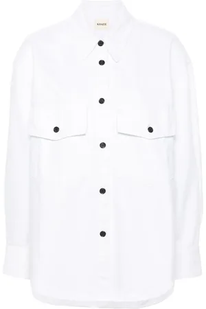 Khaite The Mahmet oversized denim shirt