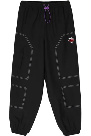 PUMA X X-GIRL decorative-stitching track pants