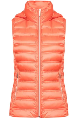 Michael Kors Detachable-hood down gilet