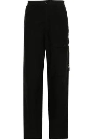 C.P. Company Logo-embroidered cargo trousers