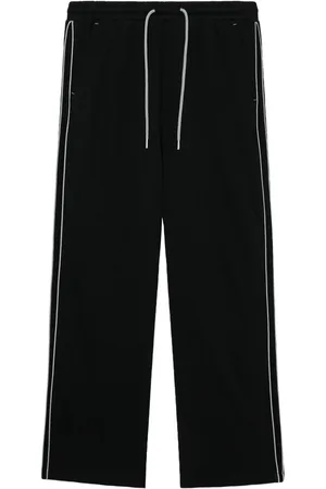 FIVE CM Wide-leg cotton track pants