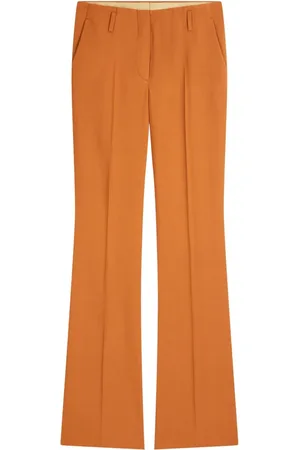 Patrizia Pepe Essential palazzo-design trousers - Orange