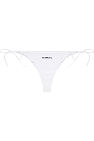 Vetements Logo-print bikini bottom