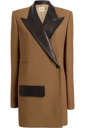Khaite The Jacobson asymmetric blazer