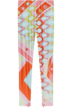 Puccini Abstract-print leggings