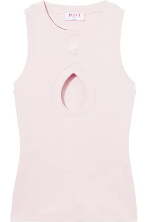 Puccini Ribbed-knit tank top