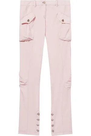 Puccini Toile cotton-silk blend cargo trousers
