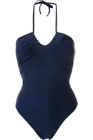 AMIR SLAMA Gathered open back one piece