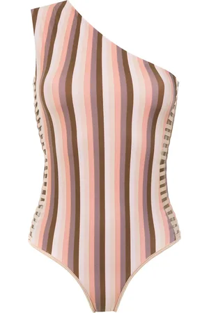 AMIR SLAMA One shoulder swimsuit