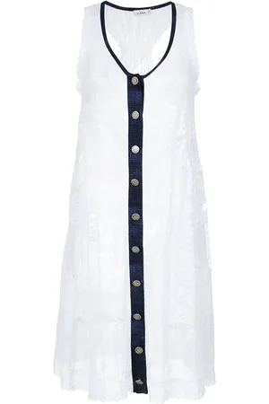 AMIR SLAMA Lace beach dress