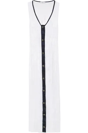 AMIR SLAMA Lace beach dress