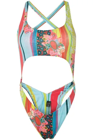 AMIR SLAMA Maio crisscross swimsuit