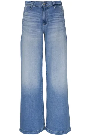 AG Jeans Stella high-rise wide-leg jeans