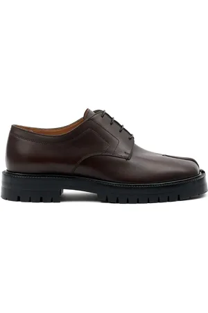 Maison Margiela Tabi leather Derby shoes