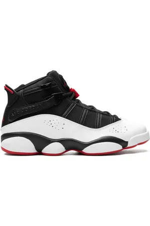 Jordan 6 Rings "Wht/Blk/Red" sneakers