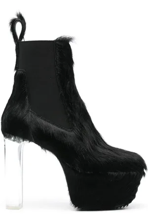 Rick Owens Lido Minimal Grill Beatle 130mm boots