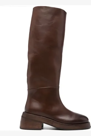 MARSÈLL Fondello 65mm leather boots