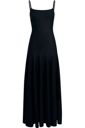 Khaite The Ember fine-knit slip dress