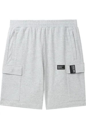Izzue Logo-appliqu?? cotton shorts