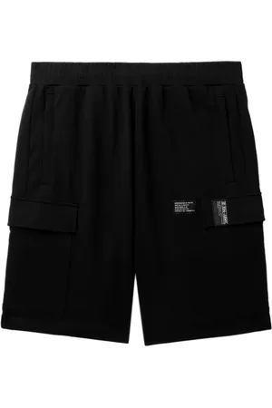 Izzue Logo-appliqu?? cotton shorts