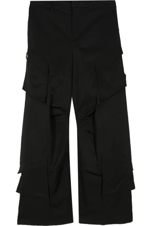 HELIOT EMIL Straight-leg cargo trousers