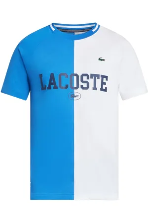 Lacoste Two-tone logo-print T-shirt