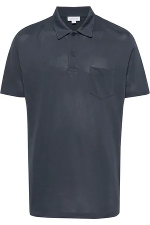 Sunspel Patch-pocket polo shirt