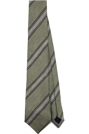 Paul Smith Striped linen-blend tie