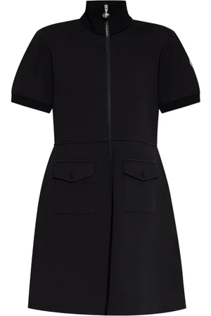 Moncler A-line piqu?? dress