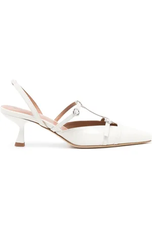 Scarosso Selena 50mm patent-leather pumps