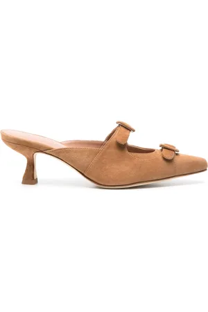 Scarosso 55mm Liz suede mules