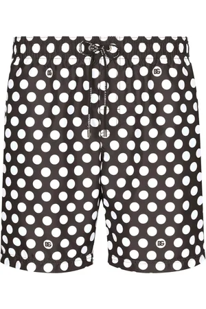 Dolce & Gabbana Polka-dot swim shorts