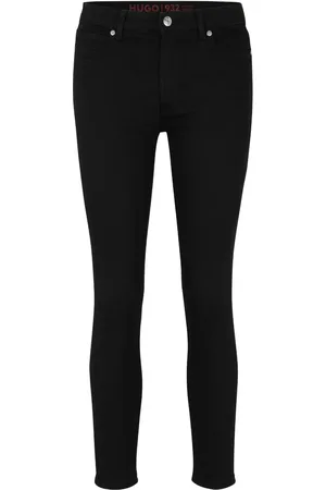 HUGO BOSS Slim cut cotton trousers