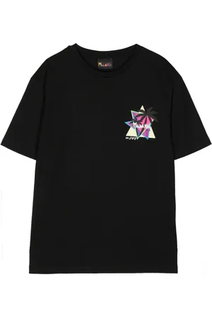 MAUNA KEA Sunset Palms cotton T-shirt