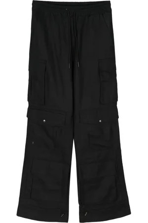 MAUNA KEA Straight-leg cotton cargo trousers