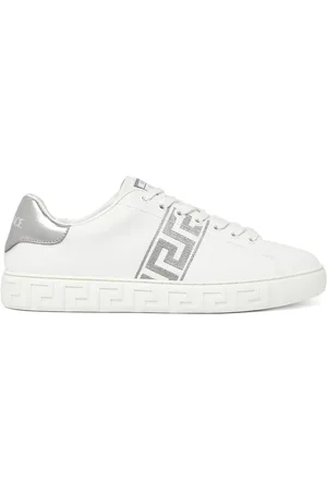 VERSACE Greca embroidered sneakers